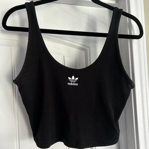 Adidas Women's Classic Black Crop Top
